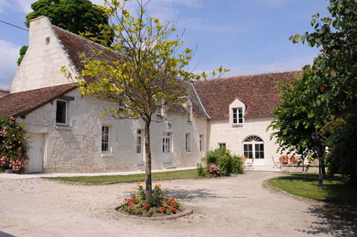 Les chambres de la maison d'hôtes de la Milaudiere